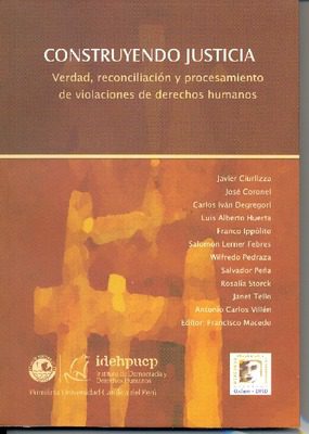 CONSTRUYENDO JUSTICIA CONSTRUYENDO JUSTICIA