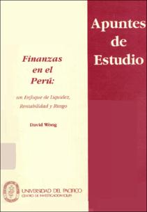 Finanzas en el Perú: un enfoque de liquidez, rentabilidad y riesgo
