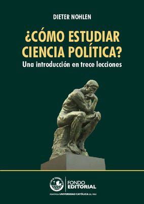 ¿Cómo estudiar ciencia política?: una introducción en trece lecciones ¿Cómo estudiar ciencia política?: una introducción en trece lecciones