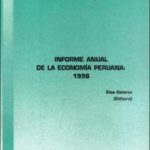 Informe anual de la economía peruana: 1996