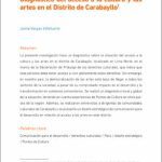 Diagnóstico del acceso a la cultura y las artes en el Distrito de Carabayllo