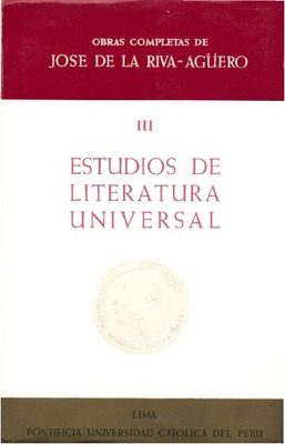 Estudios de literatura universal