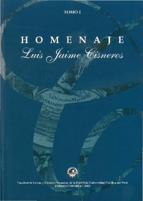 Homenaje: Luis Jaime Cisneros