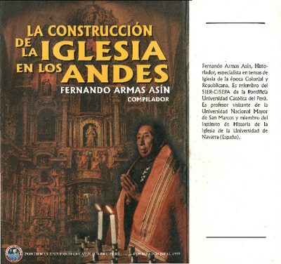 La construcción de la Iglesia en los Andes (siglos XVI-XX) La construcción de la Iglesia en los Andes (siglos XVI-XX)