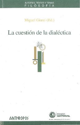 La cuestión de la dialéctica