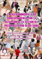 El gasto municipal y su correspondencia con la actuación de la gestión del presupuesto por resultados