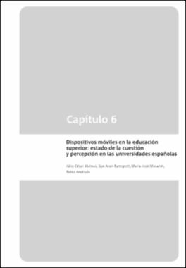 Dispositivos móviles en la educación superior: estado de la cuestión y percepción en las universidades españolas
