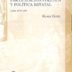 Pobreza urbana, participación política y política estatal: Lima 1970-1990