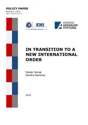In transition to a new international order