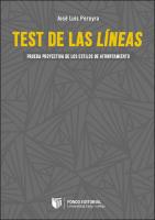 Test de las líneas: Prueba proyectiva de los estilos de afrotamiento Test de las líneas: Prueba proyectiva de los estilos de afrotamiento