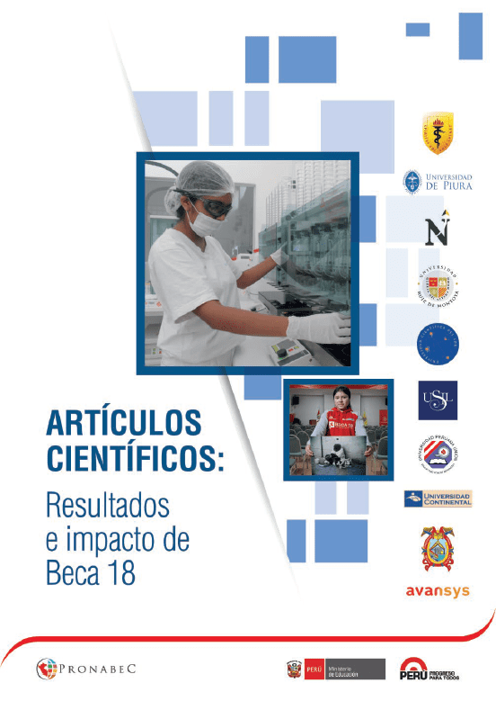 Artículos científicos : resultados e impacto de Beca 18