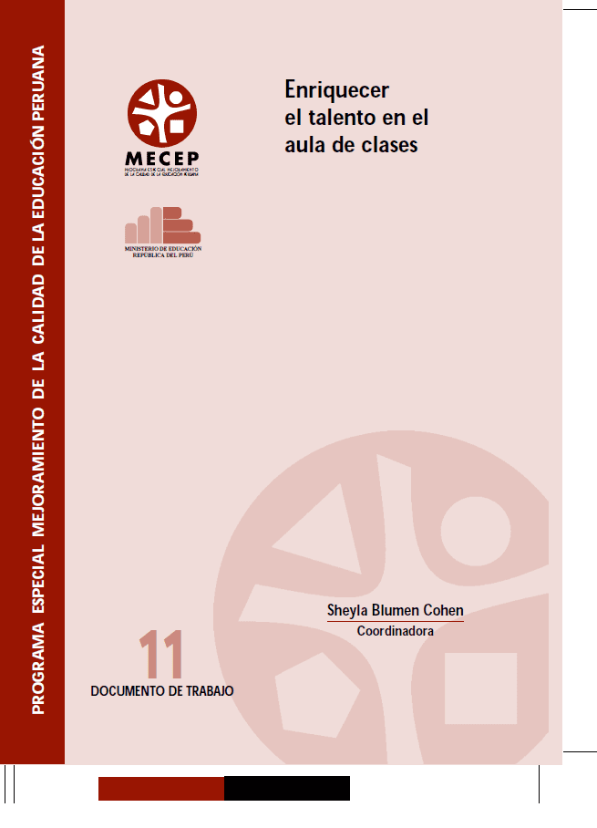 Enriquecer el talento en el aula de clases Enriquecer el talento en el aula de clases