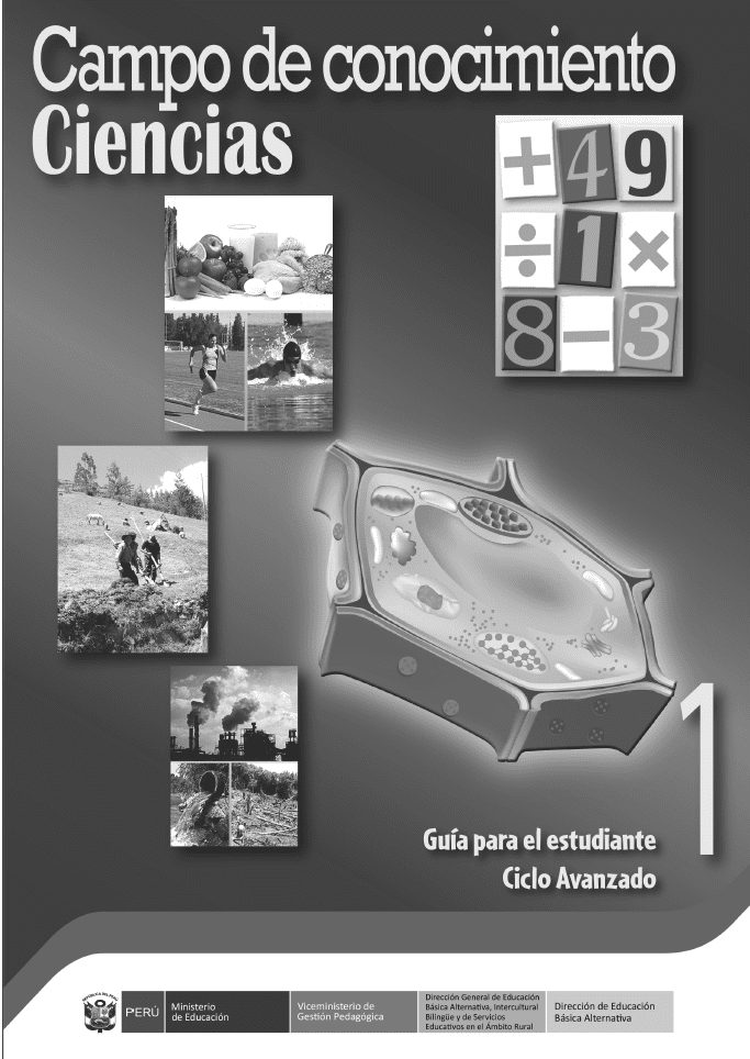 Guía para el estudiante, ciclo avanzado 1. Campo de conocimiento Ciencias Guía para el estudiante, ciclo avanzado 1. Campo de conocimiento Ciencias