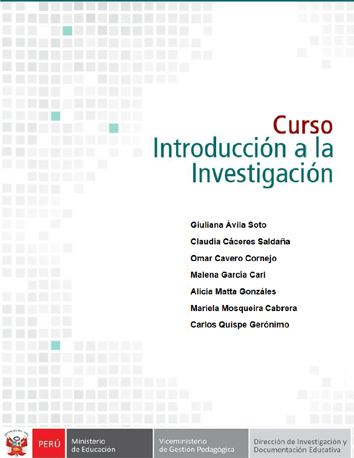 Curso Introducción a la Investigación