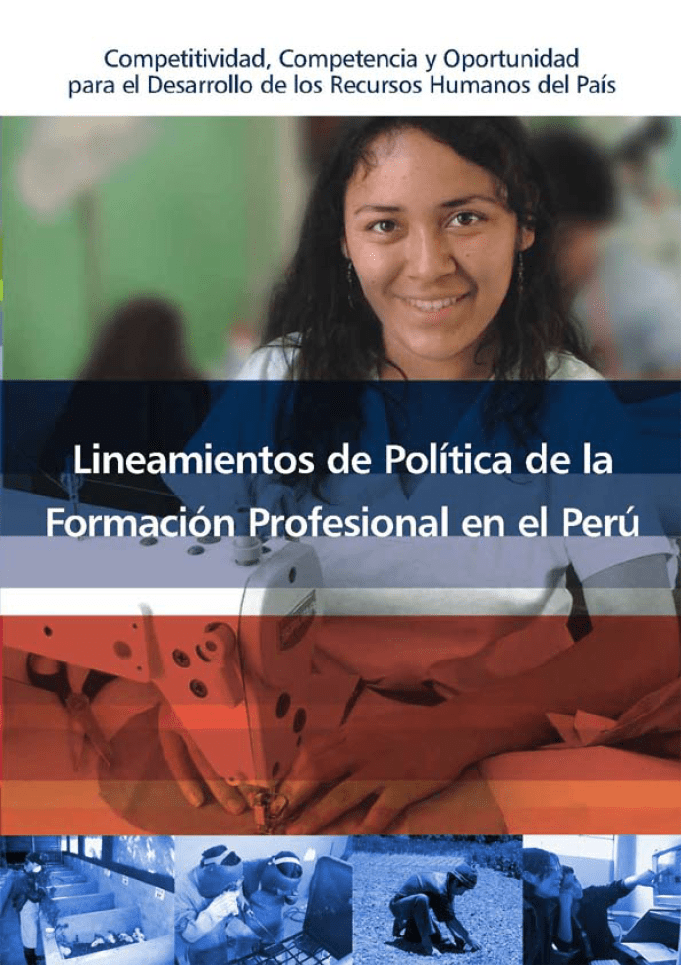 Lineamientos de Política de Formación Profesional en el Perú Lineamientos de Política de Formación Profesional en el Perú
